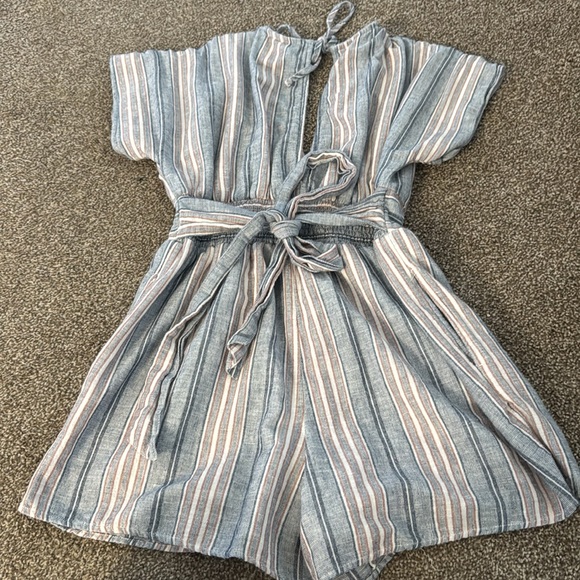 Striped American Eagle Romper size Small - Picture 3 of 4